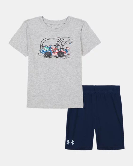 Amphibious Ride Mesh Little Shorts Set Amphibious Ride Mesh Little Shorts Set