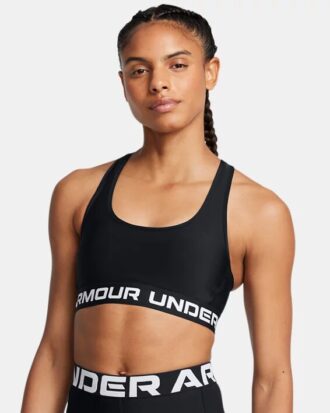 Armour® Mid Crossback Sports Bra