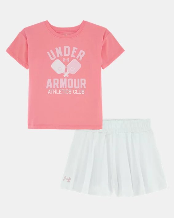 Athletics Club Twofer Little Shorts Set Athletics Club Twofer Little Shorts Set