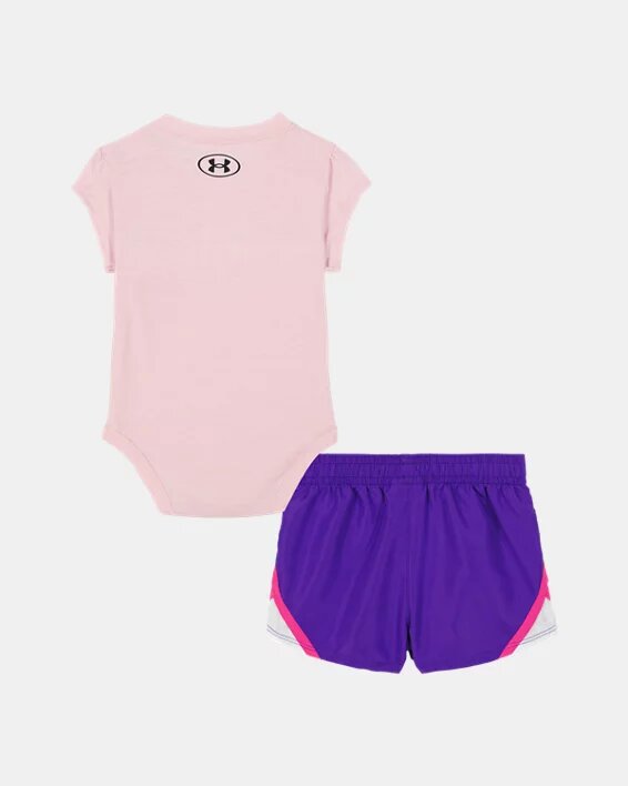 Awesome Logo Newborn Bodysuit & Woven Microfiber Shorts Set Awesome Logo Newborn Bodysuit & Woven Microfiber Shorts Set