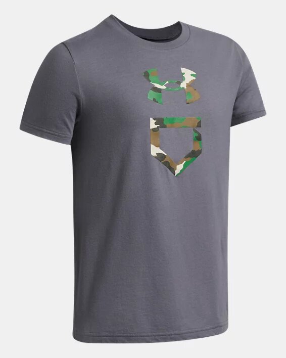 Baseball Camo Plate Short Sleeve Baseball Camo Plate Short Sleeve
