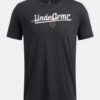 Baseball Script Worn Short Sleeve Baseball Script Worn Short Sleeve