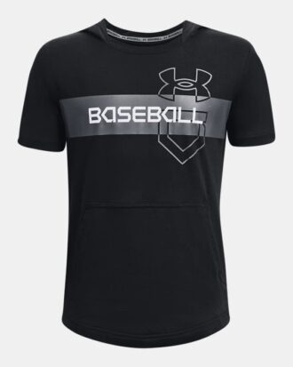 Baseball Short Sleeve Hoodie