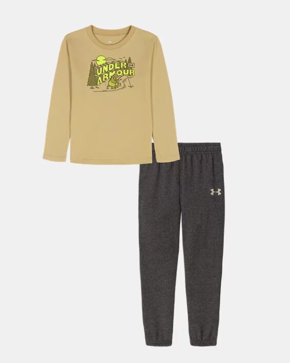 Bear Fishing Toddler Long Sleeve & Joggers Set Bear Fishing Toddler Long Sleeve & Joggers Set