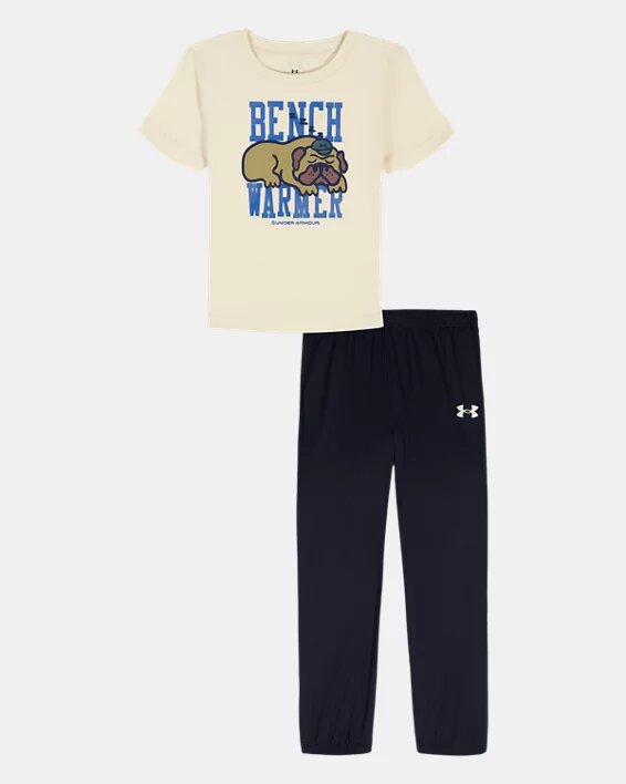 Bench Warmer Infant Short Sleeve Set Bench Warmer Infant Short Sleeve Set