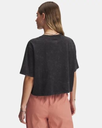 Boxy Crop Wash Short Sleeve