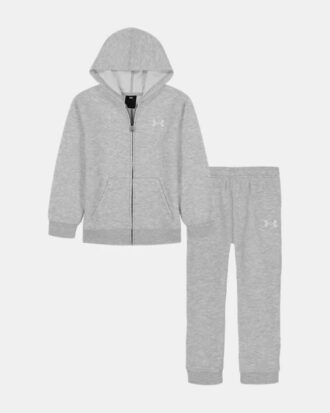Branded Logo Toddler Zip-Up Hoodie Set