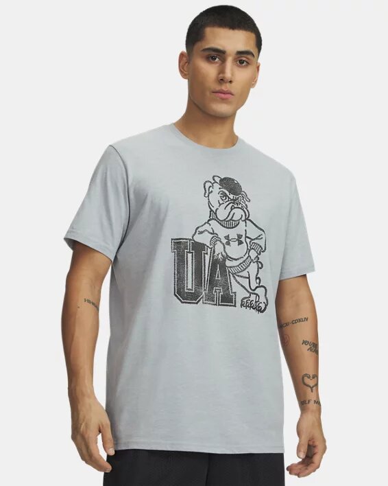 Bulldog Illustration Short Sleeve Bulldog Illustration Short Sleeve