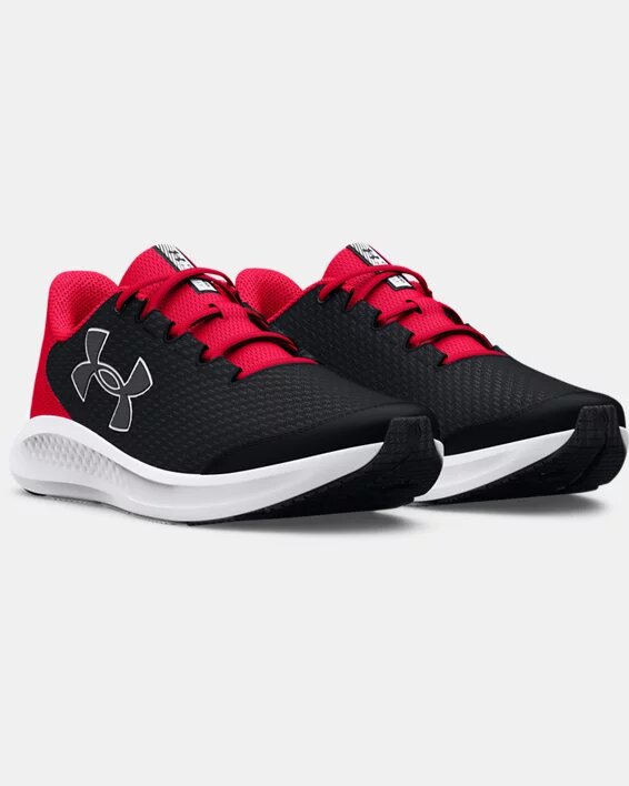 Charged Pursuit 3 Big Logo Grade School Running Shoes Charged Pursuit 3 Big Logo Grade School Running Shoes