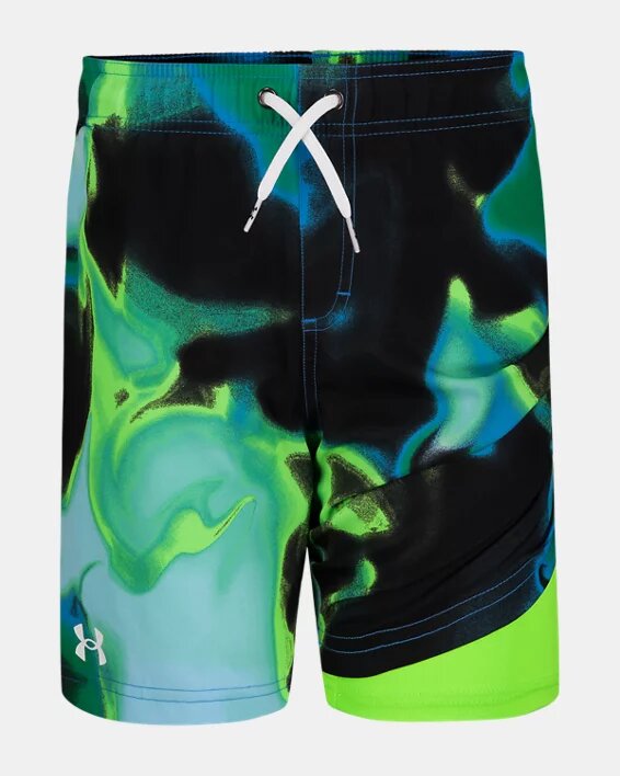 Compression Printed Volley 2-in-1 Swim Shorts Compression Printed Volley 2-in-1 Swim Shorts