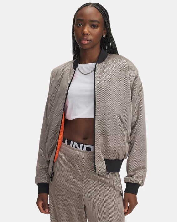 Courtside Dazzle Bomber Jacket Courtside Dazzle Bomber Jacket