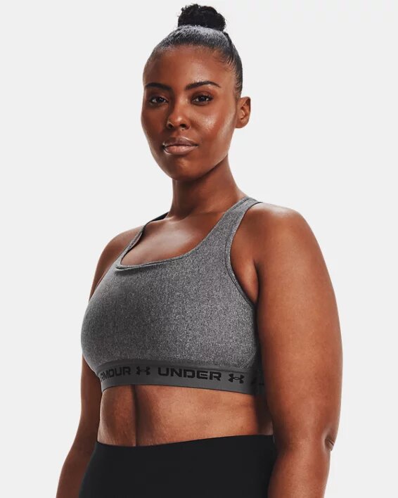Crossback Mid Heather Sports Bra Crossback Mid Heather Sports Bra