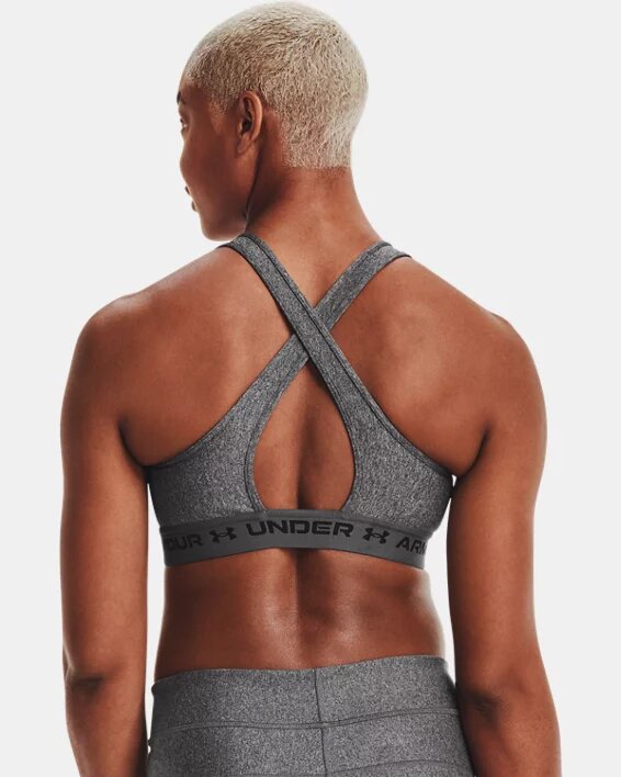 Crossback Mid Heather Sports Bra Crossback Mid Heather Sports Bra