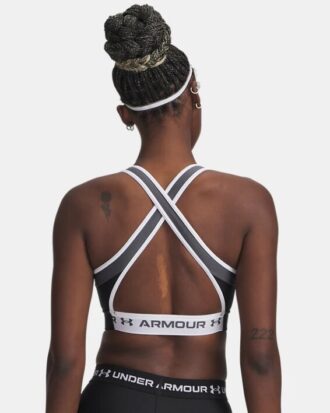Crossback Mid Open Back Sports Bra