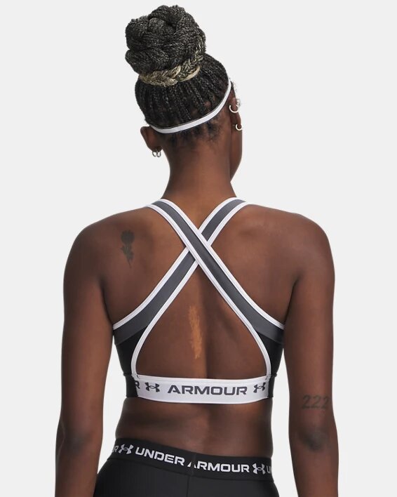 Crossback Mid Open Back Sports Bra Crossback Mid Open Back Sports Bra
