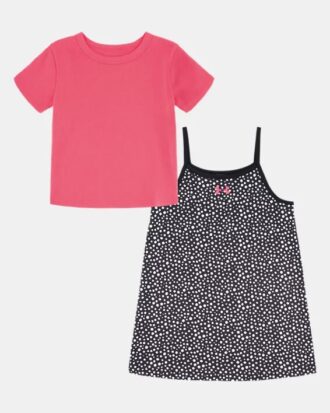 Dots Little Baby T Dress Set