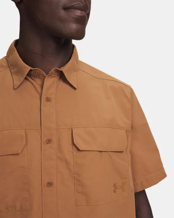 Explor Woven Solid Short Sleeve Explor Woven Solid Short Sleeve