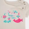 Fish Logo Newborn Shorts Set Fish Logo Newborn Shorts Set