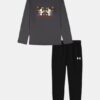 Football Logo Little Long Sleeve & Joggers Set