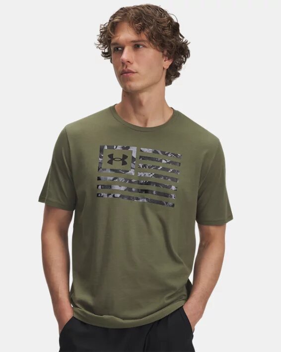 Freedom Flag Printed T-Shirt Freedom Flag Printed T-Shirt
