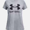Girls’ UA Softball Logo Short Sleeve Short Sleeve Girls’ UA Softball Logo Short Sleeve Short Sleeve