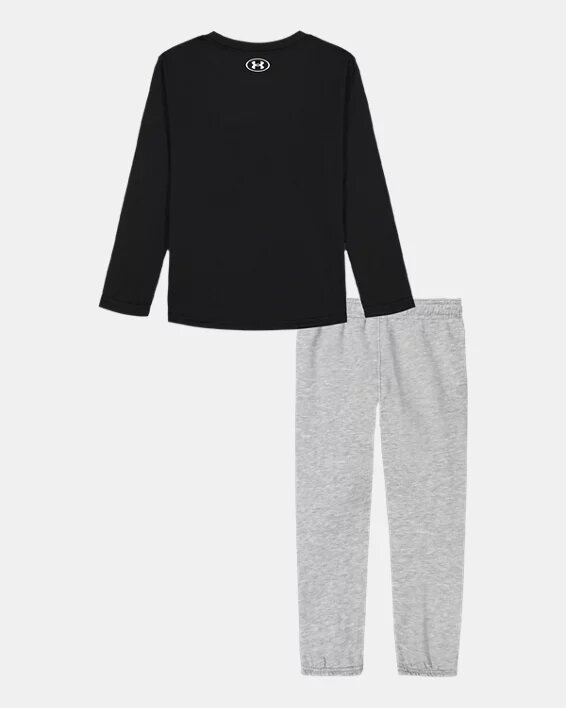Gradient Logo Little Long Sleeve & Joggers Set Gradient Logo Little Long Sleeve & Joggers Set