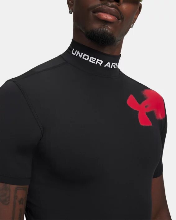 HeatGear® Click Clack Short Sleeve Mock HeatGear® Click Clack Short Sleeve Mock