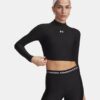 HeatGear® Crop Mock Long Sleeve