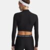 HeatGear® Crop Mock Long Sleeve