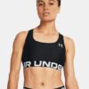 HeatGear® Mid Branded Sports Bra HeatGear® Mid Branded Sports Bra