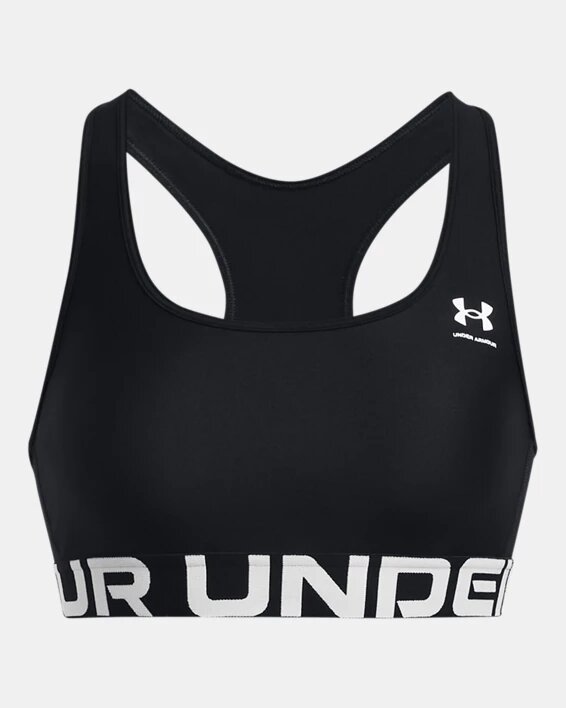 HeatGear® Mid Branded Sports Bra HeatGear® Mid Branded Sports Bra
