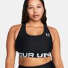 HeatGear® Mid Branded Sports Bra HeatGear® Mid Branded Sports Bra
