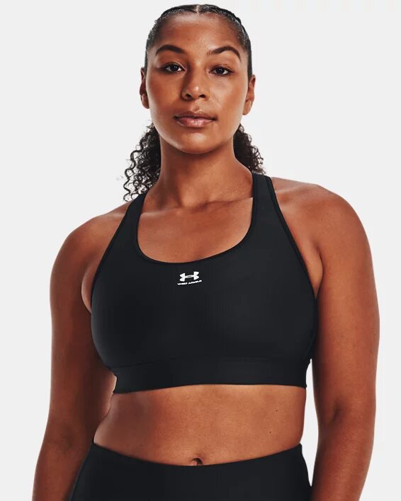 HeatGear® Mid Padless Sports Bra HeatGear® Mid Padless Sports Bra