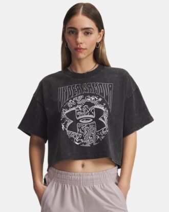 Heavyweight Dusk to Dawn Crop Short Sleeve
