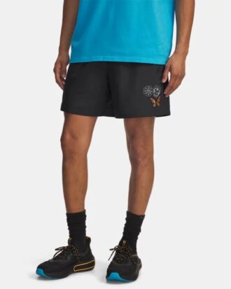 Icon Day Of The Dead 5.75″ Volley Shorts
