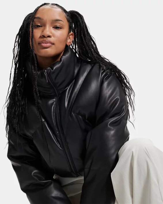 Latitude Leather Puffer Jacket Latitude Leather Puffer Jacket