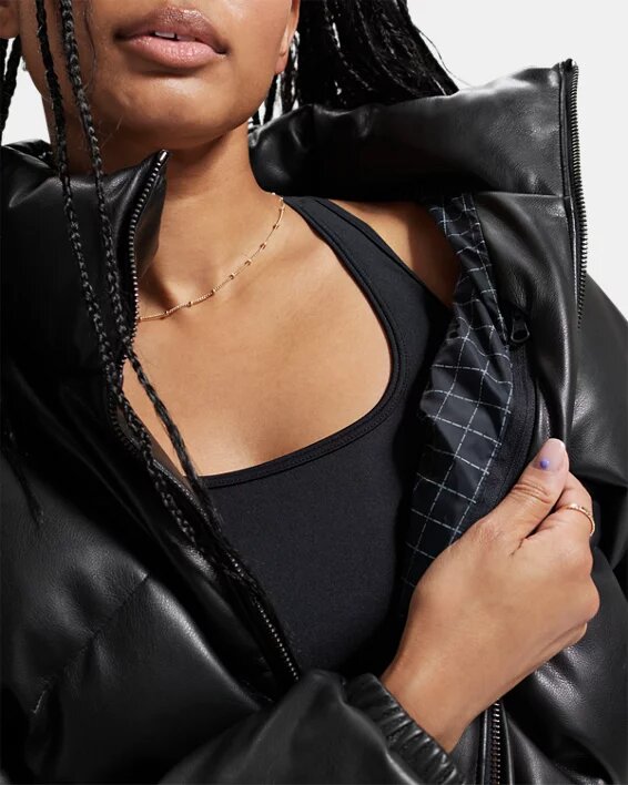 Latitude Leather Puffer Jacket Latitude Leather Puffer Jacket