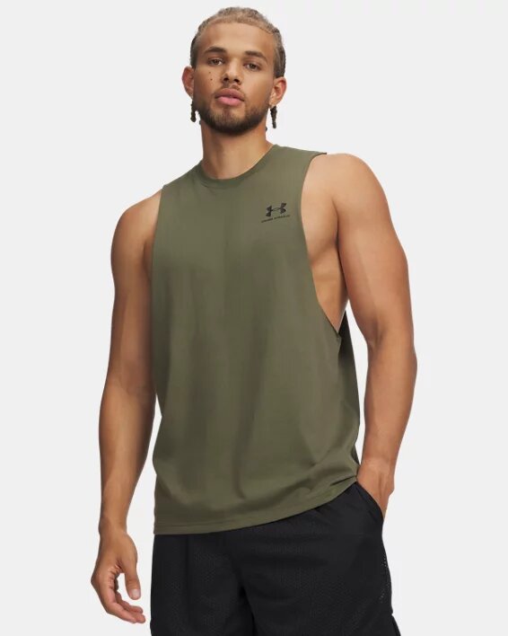 Left Chest Cut-Off Tank Left Chest Cut-Off Tank