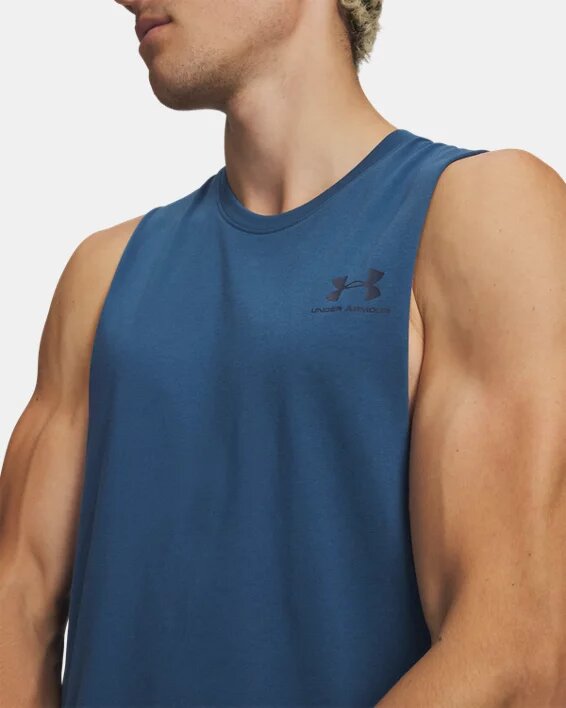 Left Chest Cut-Off Tank Left Chest Cut-Off Tank