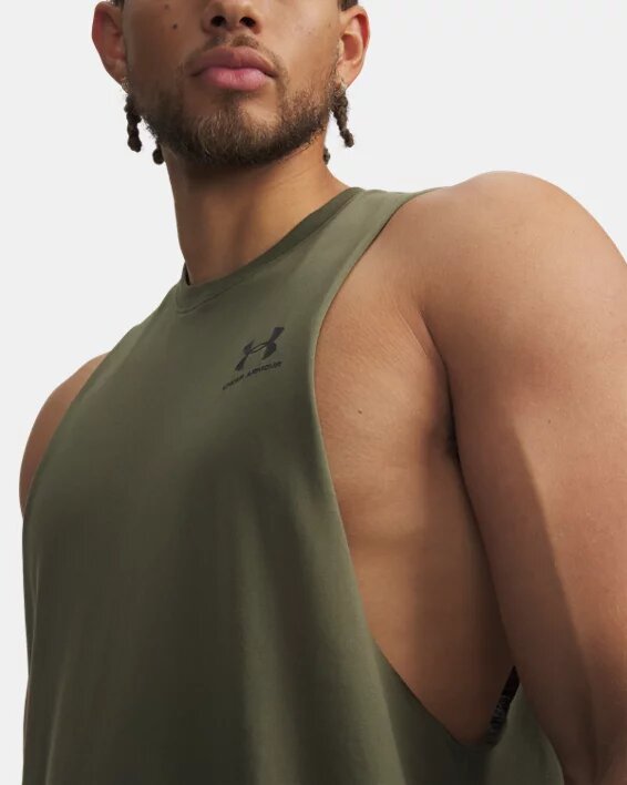 Left Chest Cut-Off Tank Left Chest Cut-Off Tank