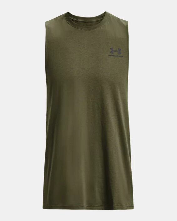 Left Chest Cut-Off Tank Left Chest Cut-Off Tank