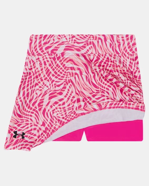 Logo Printed Stretch Little Tank & Skort Set Logo Printed Stretch Little Tank & Skort Set