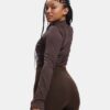 Meridian Suede Effect Long Sleeve