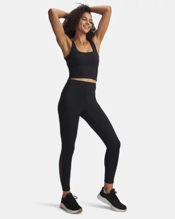 Motion Mesh Ankle Leggings Motion Mesh Ankle Leggings