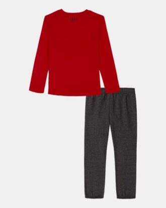 Multi Sport Logo Little Long Sleeve & Joggers Set