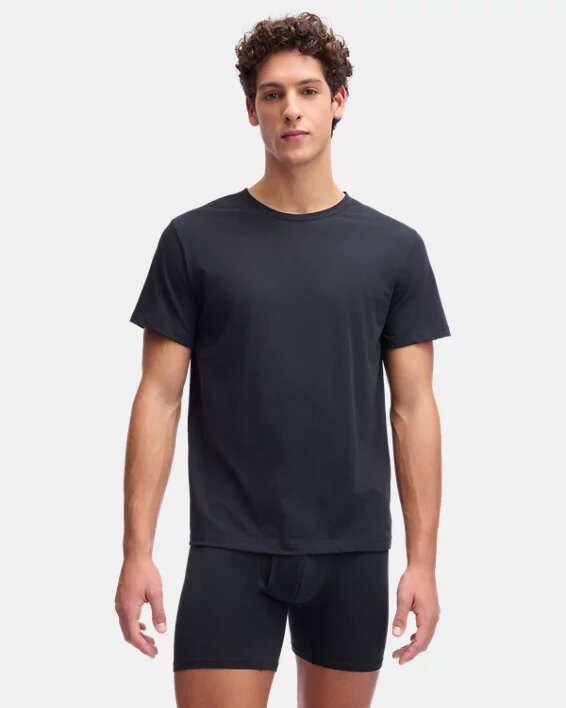 Performance Cotton 2-Pack Crew Neck Undershirt Performance Cotton 2-Pack Crew Neck Undershirt