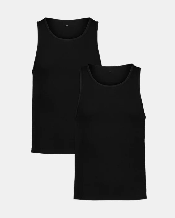 Performance Cotton Rib 2-Pack Tank Undershirt Performance Cotton Rib 2-Pack Tank Undershirt