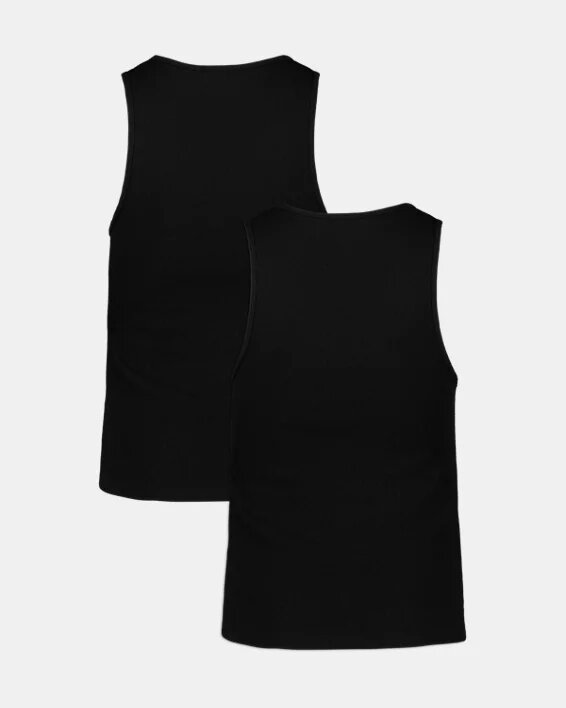 Performance Cotton Rib 2-Pack Tank Undershirt Performance Cotton Rib 2-Pack Tank Undershirt