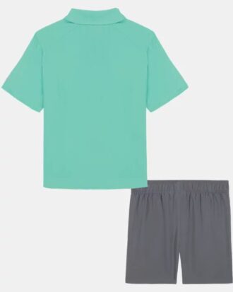 Plain Weave Fish Little Shirt & Shorts Set Plain Weave Fish Little Shirt & Shorts Set