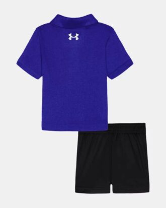 Polo Tech Newborn Shorts Set